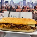 Pulled pork sándwich