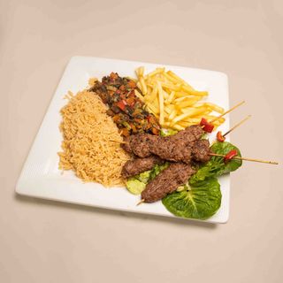 Plat  Brochette Viande Hachée