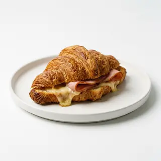 Croissant a la plancha