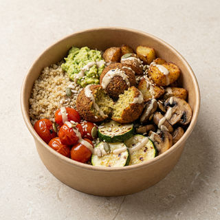 Buddha Bowl Falafel (100% végétarien et rassasiant)