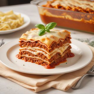 Lasaña de carne (casera)