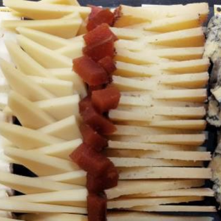 Tabla De Queso Cortados 800 Grs Aprox