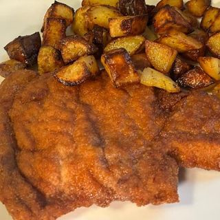 Costoletta di vitello impanata