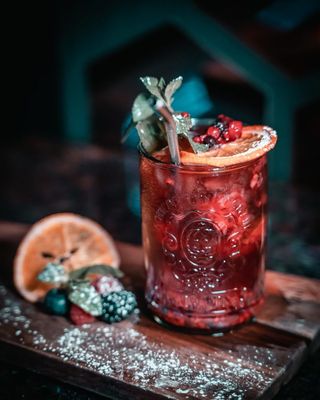 ice tea fruits rouges