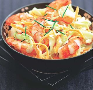 Salade De Choux Crevette Panko