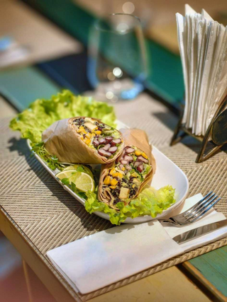 Burrito vegan-produs de post