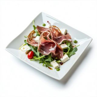 Ensalada De Queso Y Cecina