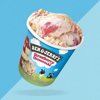 B&J Strawberry Cheesecake