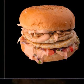 КУРИНЫЙ БУРГЕР           (двойной)        				400 гр