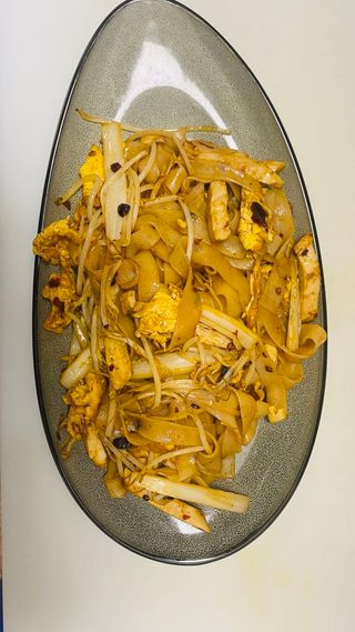 Pad thai con verduras 