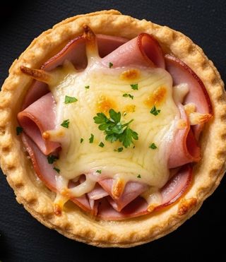 Empanada con prosciutto + formaggio