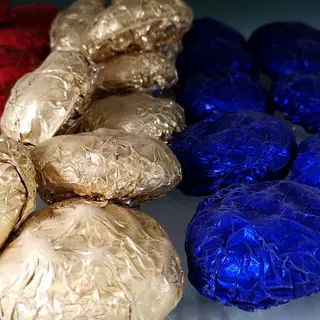Baci di siena alla Panna glassati al cioccolato fondente