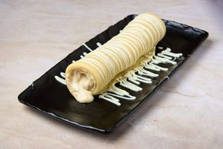 Proteinska palačinka sa belim proteinskim kremom