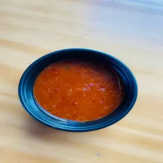 Salsa vinagreta picante casera
