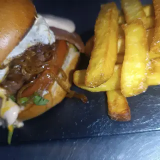 Hamburguesa rulo