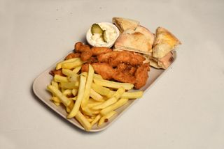Pohovani štapići sa pomfritom
