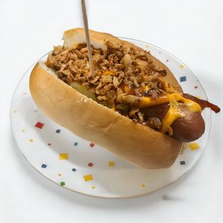 Perrito Caliente Con Queso