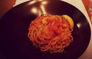 Spaghete cu creveti