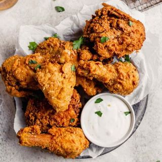 Poulet pané crunchy 