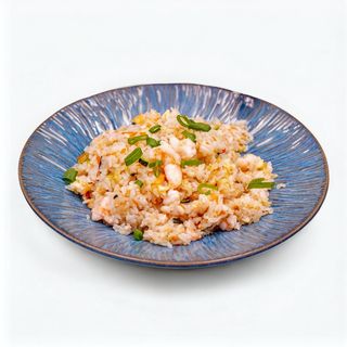 Riso con gamberi/虾仁炒饭