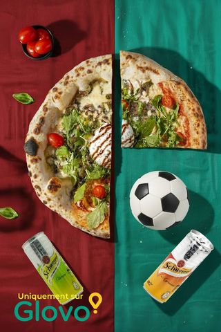 Pizza Bresaola + Pizza Margherita + 2 Boissons au choix