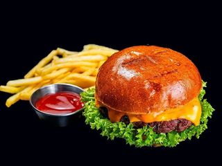 Бургер з біфштексом (400g)