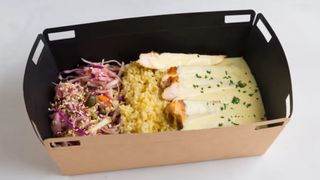 Piletina u senfu i medu na prosu