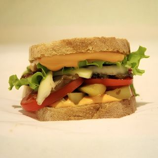 Vegetariana sendvič