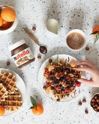 Gaufre Pistache