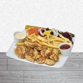 Plat Brochettes Poulet