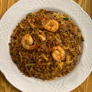 Arroz frito de la casa