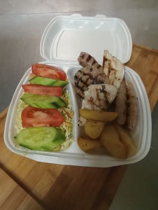 Грил микс с комбинирана гарнитура