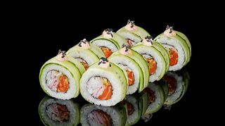 Грін рол з лососем