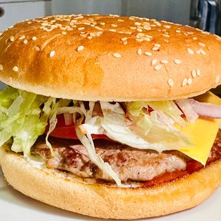 Hamburguesa de ternera muy especial 