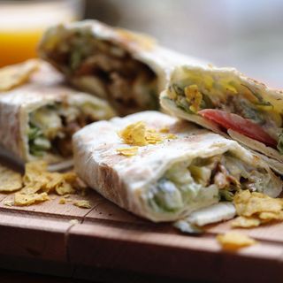 Pileća tortilja sa pečurkama