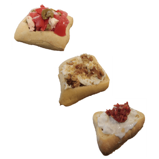 Tris MINI cesti in crosta Step 2