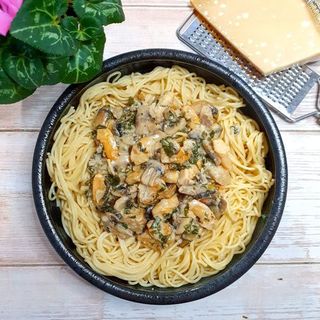 Pâtes Chevrettes Champignons