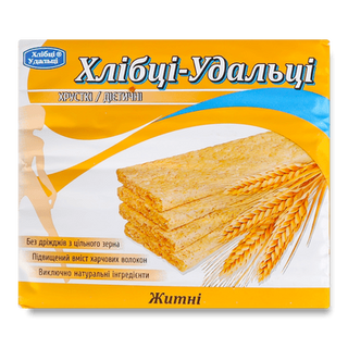 Хлібці «Хлібці-Удальці» житні (100г)