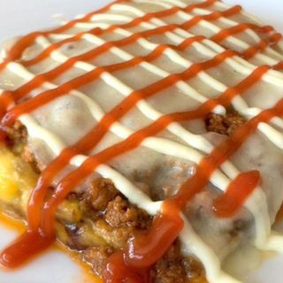 yaroa de plátano maduro con pollo