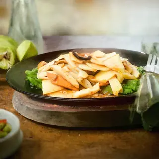-118-Sepia A La Plancha Con Salsa China
