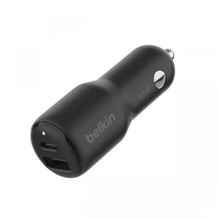 Cargador De Coche Doble Belkin Boostcharge 42W-30W Usb-C Pd Pps + 12W Usb-A - 0745883867929