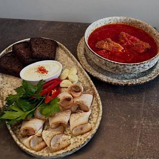 Борщ червоний