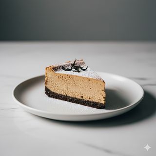 Cheesecake al tè nero