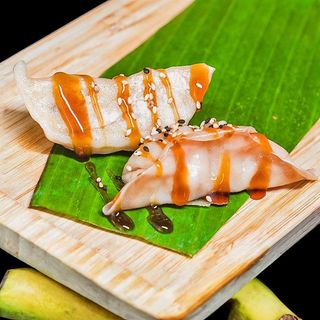 72 gyoza al gambero e verdure