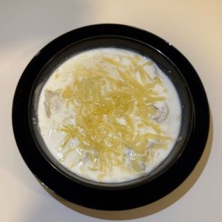 Dumplings in sour cream sauce