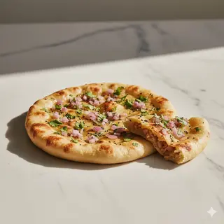 Onion kulcha