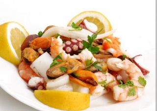 Ensalada De Mariscos Frescos