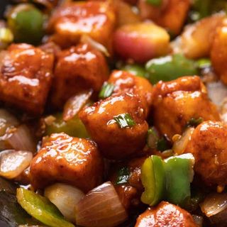 Garlic chili Paneer 