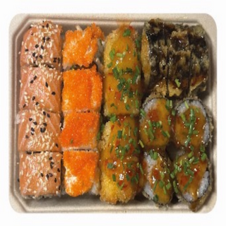Caixa com Sushi Misto e frito(A15)