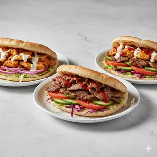 Kebab pollo, ternera o mixto